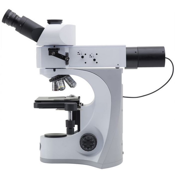 Optika Microscope B-510MET, metallurgic, incident, trino, IOS W-PLAN MET, 50x-500x, EU