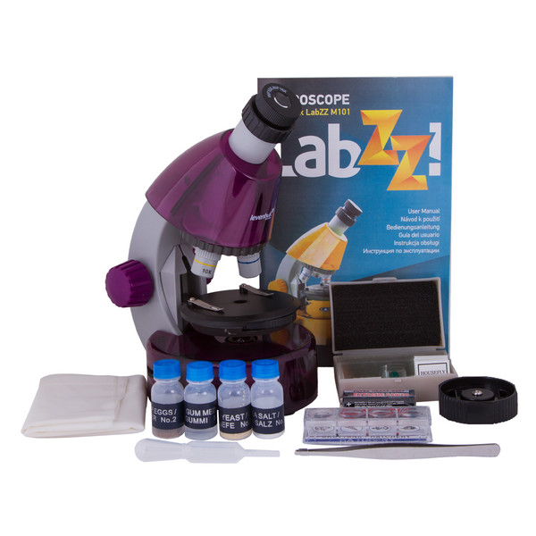 Levenhuk Microscope LabZZ M101 Amethyst