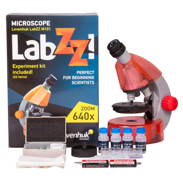 Levenhuk Microscope LabZZ M101 Orange