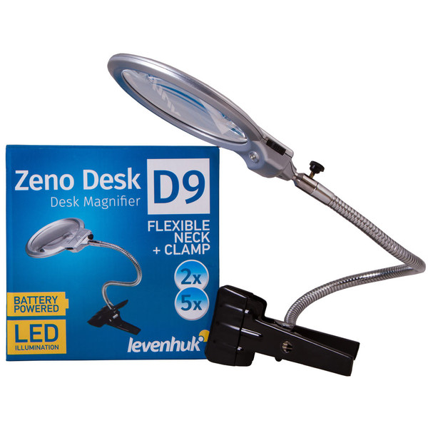 Levenhuk Magnifying glass Zeno Desk D9
