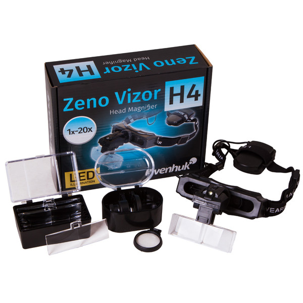 Levenhuk Magnifying glass Zeno Vizor H4 headband magnifier