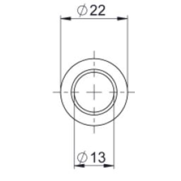 StarLight Opto-Electronics focussing lens, for active diameter 4.5 mm, f 30 mm