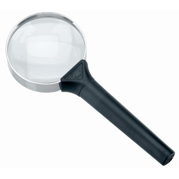 Schweizer Magnifying glass Handlupe Basic-Line CLASSIC, 12D/4x/Ø65mm, bikonvex