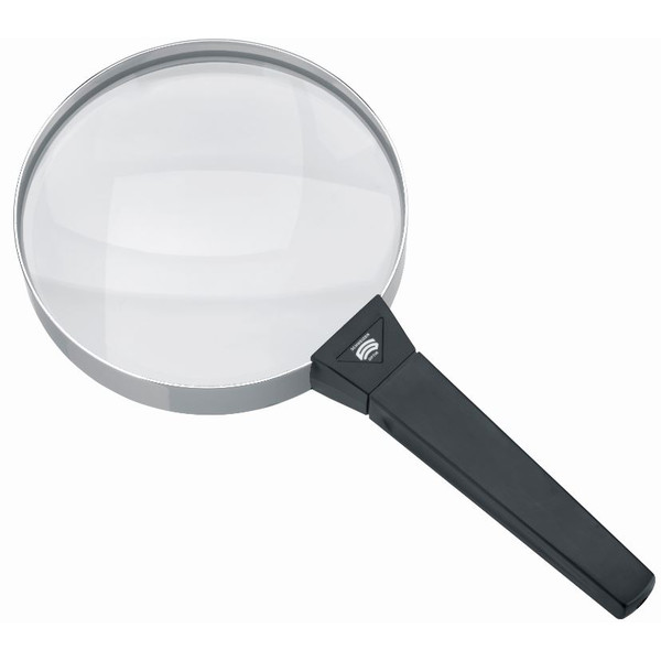 4 inch 2X, Glass Lens, Value Metal Handheld Magnifier