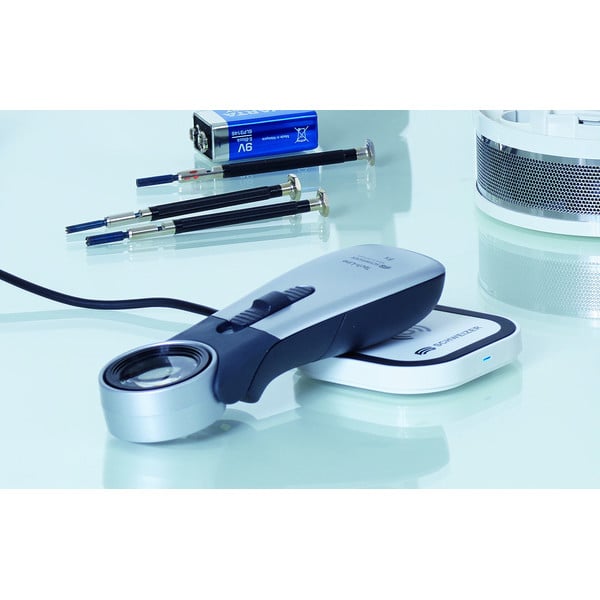 Schweizer Magnifying glass Tech-Line Induction, 6500K, 4x,Ø55mm, aspheric