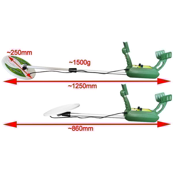 Seben Allround Metal Detector Treasure Hunter - Waterproof Searchcoil