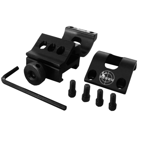 Seben Rifle Scope 45° Accessory Mount 25.4mm (1") 21mm Weaver Picatinny RSM08