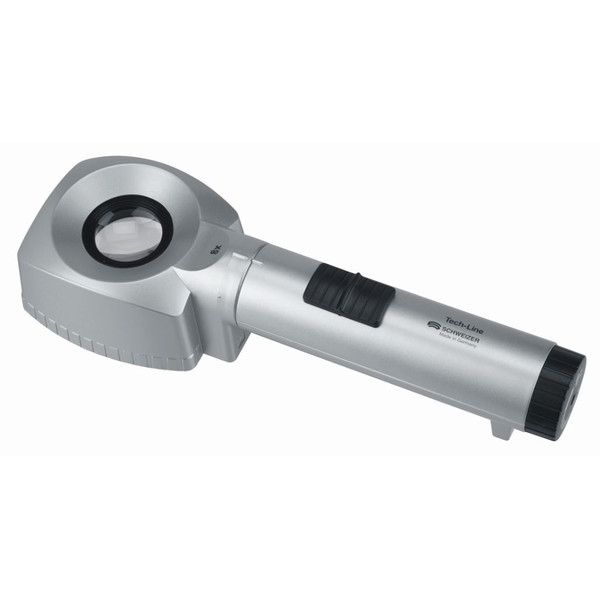Schweizer Vergrootglazen Benchloep Tech-Line 6500K, 8x/Ø30mm, aplanatic