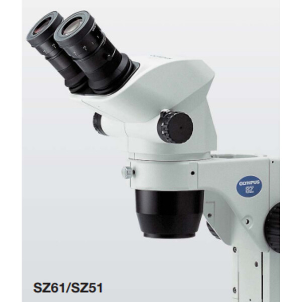 Evident Olympus Cabazal estereo microsopio SZ61, cuerpo estereo zoom, bino, 0,67-4,5x