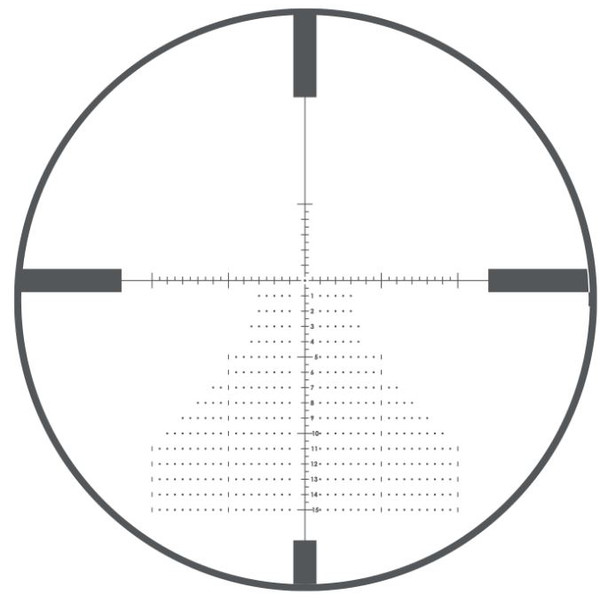 Bushnell Riflescope Nitro 3-12x44 FFP, Deploy MIL