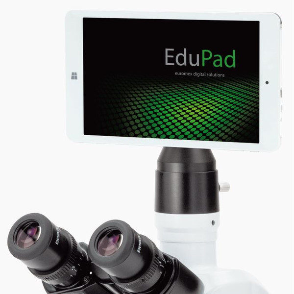 Euromex Camera EduPad-12 , color, CMOS, 1/2.3", 1.33 µm, 12 MP, USB 2.0, 8 Zoll Tablet