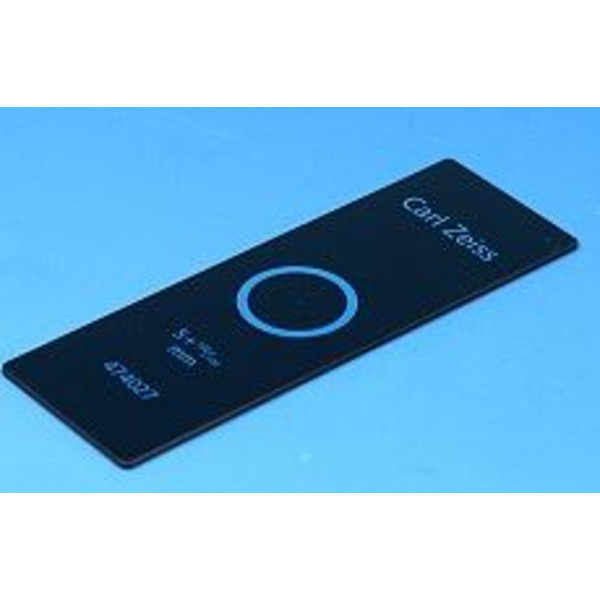 ZEISS object micrometer for Incident  light 5 + 100/100y d=0mm