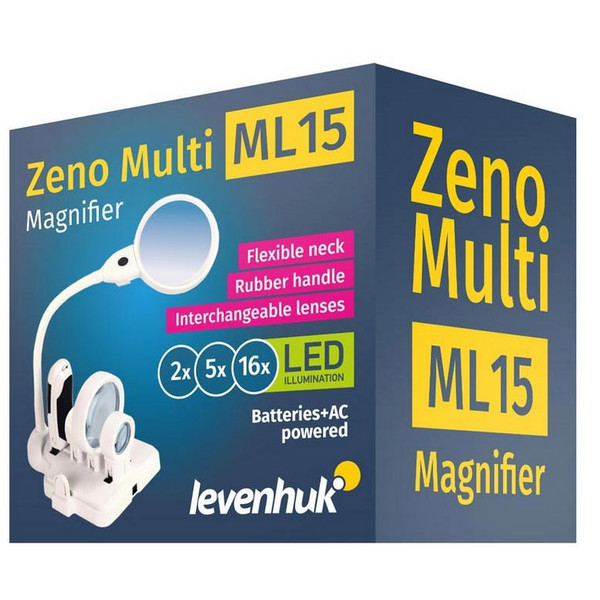 Levenhuk Magnifying glass Zeno Multi ML15 White