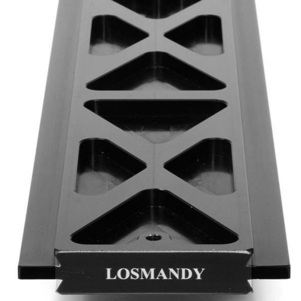 Losmandy Slitta a coda di rondine Piastra adattatore maschio-maschio 178 mm