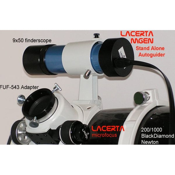 Lacerta Camera Stand Alone Autoguider MGEN Version 2 with 50mm Finder scope