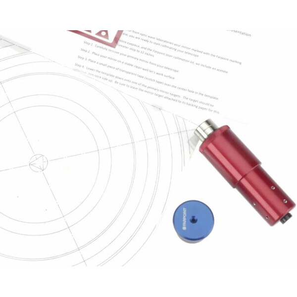 Farpoint Laser pointers 650nm + Cheshire 1.25"