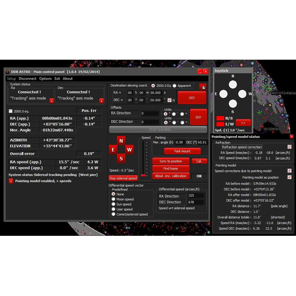 Alcor-System Mount Direct Drive Nova 200