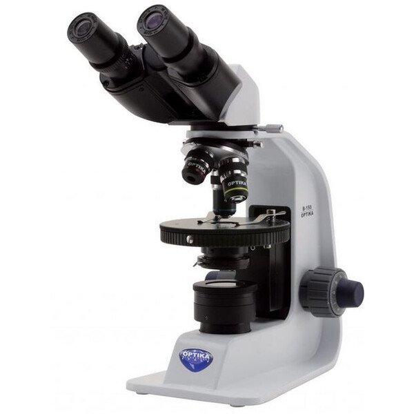 Optika Microscope B-150P-BRPL, bino, pol, plan, akku, 400x