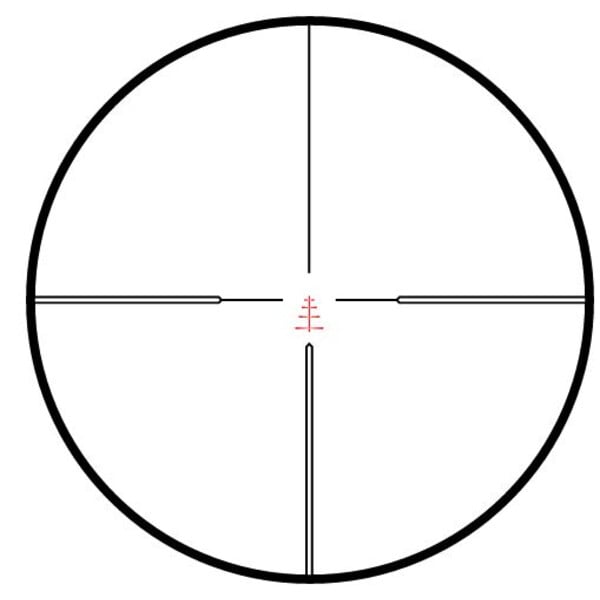 HAWKE Riflescope Endurance 30 WA 2.5-10x50 LRC (10x)