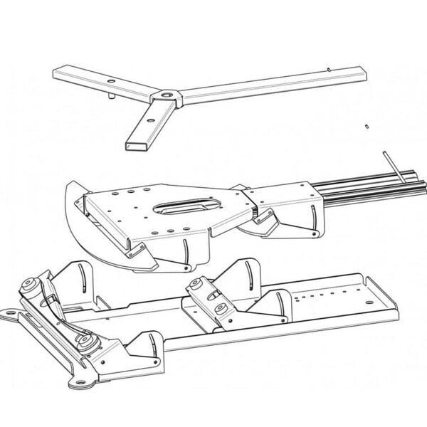 Geoptik Polar wedge Eartha Dobson Platform with variable Latitude