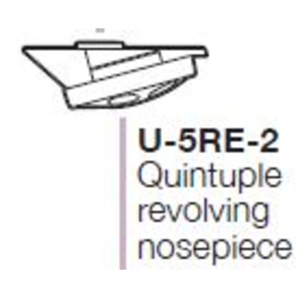Evident Olympus Objective Revolver U-5RE-2 5x