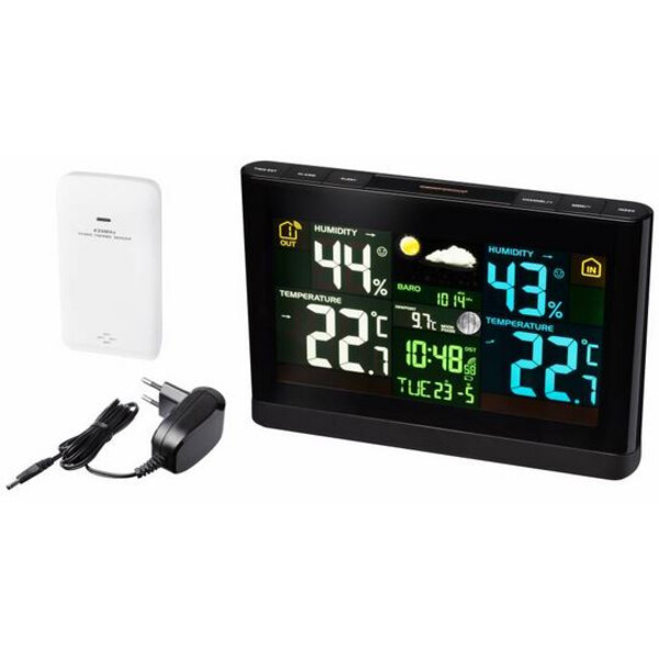 Bresser Weather station wireless with colour display