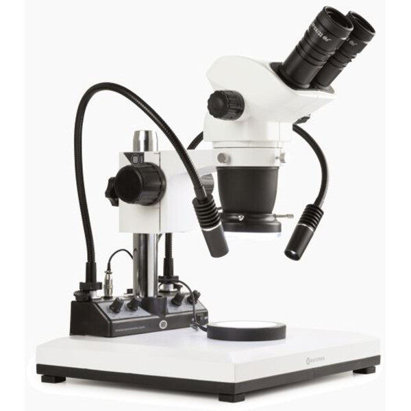 Euromex LE.5212 illumination station, 2 white handpieces, 395nm, ringlight, transmitted light