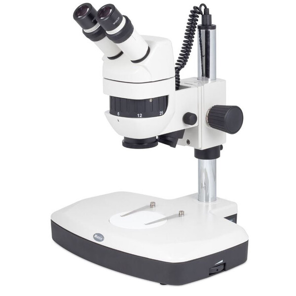 Motic zoom stereomicroscoop K-400 L, Binoculair, CMO, 6x-50x