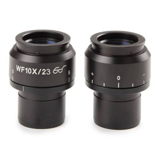 Euromex Eyepiece Okulare NZ.6210, 10x/23 mm SWF, Paar, (Nexius Evo)