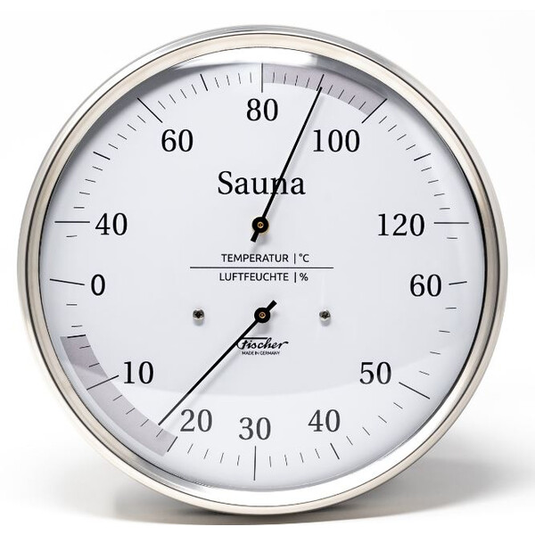 Fischer Weather station Sauna-Thermohygrometer 130 mm