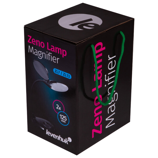 Levenhuk Magnifying glass Zeno Lamp ZL7 Black