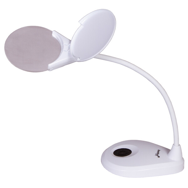 Levenhuk Magnifying glass Zeno Lamp ZL13 White