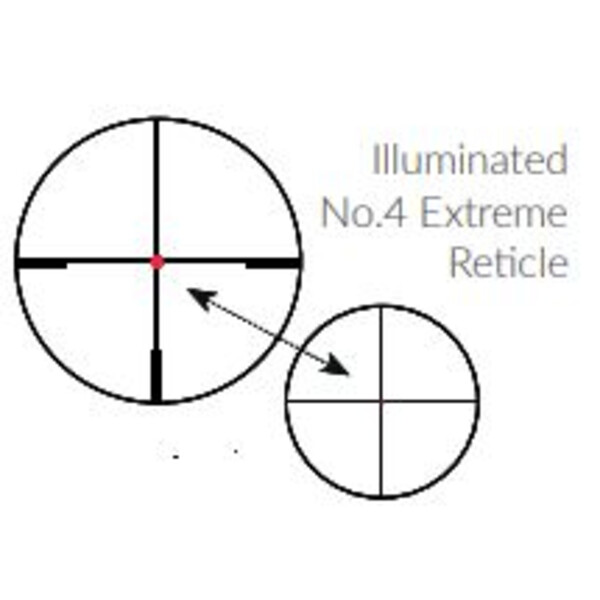 Nikko Stirling Riflescope Boar Eater 1-4x24
