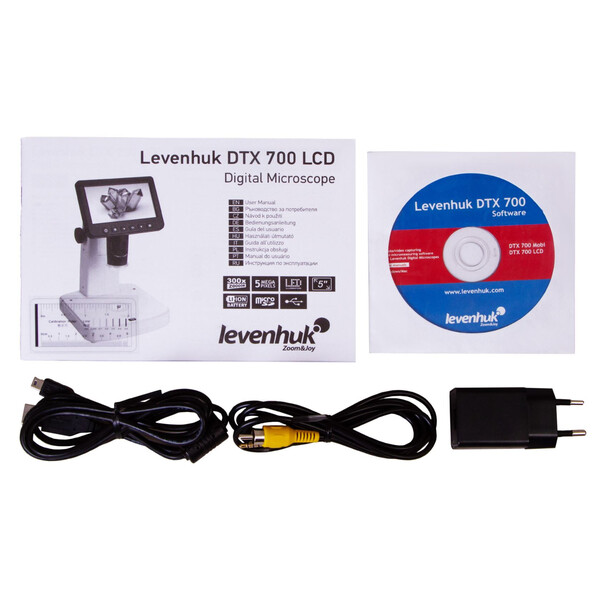 Levenhuk Microscope DTX 700 LCD 10-300x 5MP LED