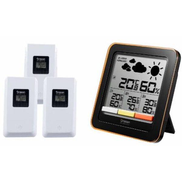 Oregon Scientific Weather station 4-zone with mould detector