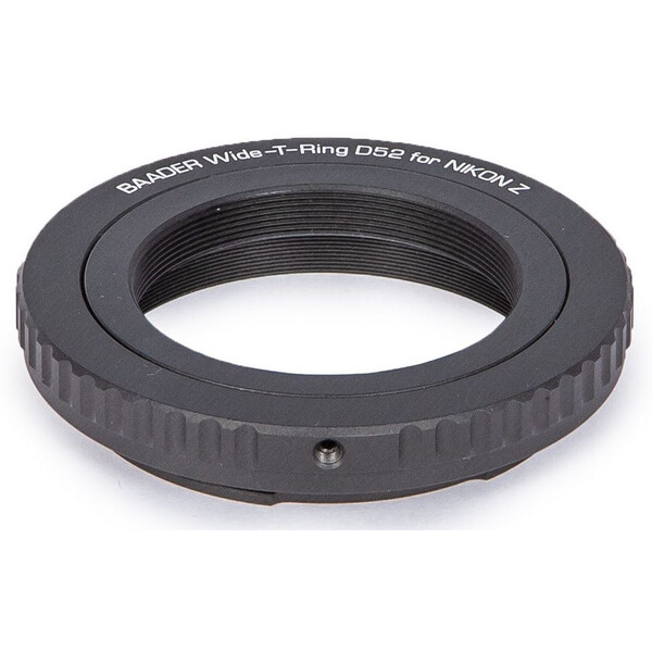 Baader Camera adaptor T2/Nikon Z & S52 Wide-T