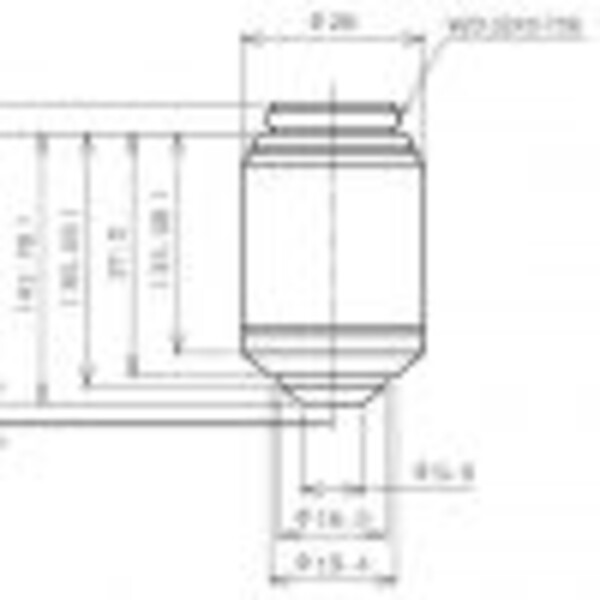 Evident Olympus Objective UPLXAPO10X, 10x, plan