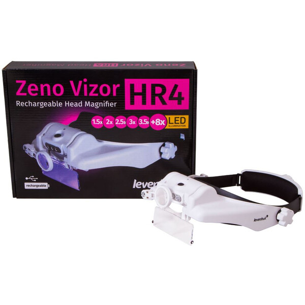 Levenhuk Magnifying glass Zeno Vizor HR4 rechargeable