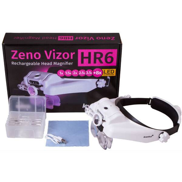 Levenhuk Magnifying glass Zeno Vizor HR6 rechargeable