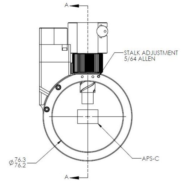 Optec Off-Axis-Guider Sagitta Off-Axis Guider gemotoriseerd