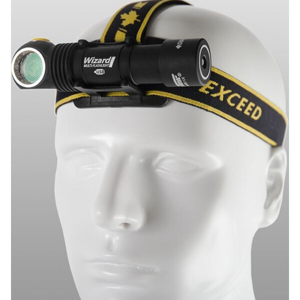 Armytek Linterna Lámpara de bolsillo Wizard Magnet USB (luz fría)
