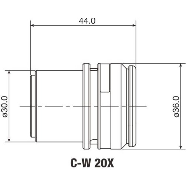 Nikon Eyepiece Eye Piece C-W 20x/12.5 mm