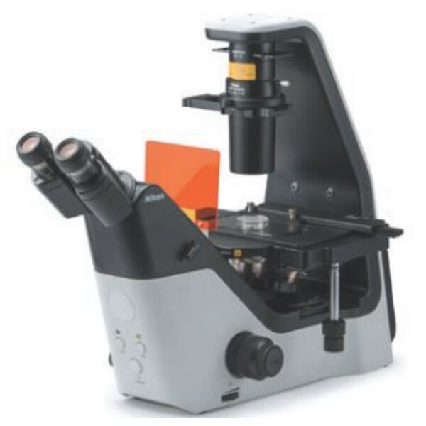 Nikon Inverted microscope Mikroskop ECLIPSE TS2, invers, trino, PH, FL, w/o objectives