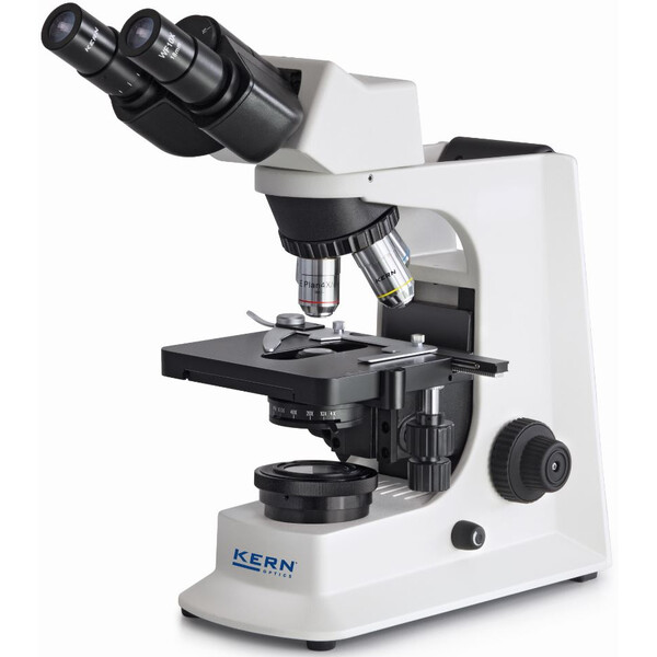 Kern Microscope Bino Inf E-Plan 4/10/40/100, WF10x20, 3W LED, OBL 127
