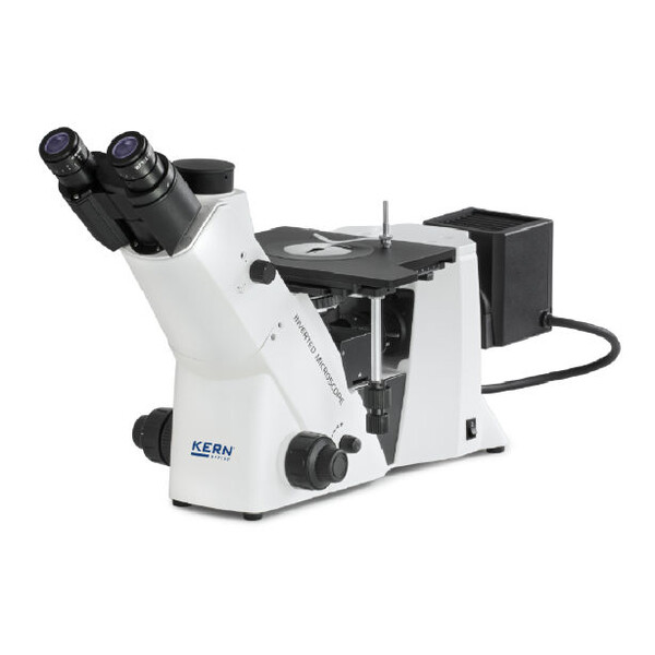 Kern Inverted microscope OLM 171, invers, MET, POL, trino, Inf planchrom, 50x-500x, Auflicht, HAL, 50W