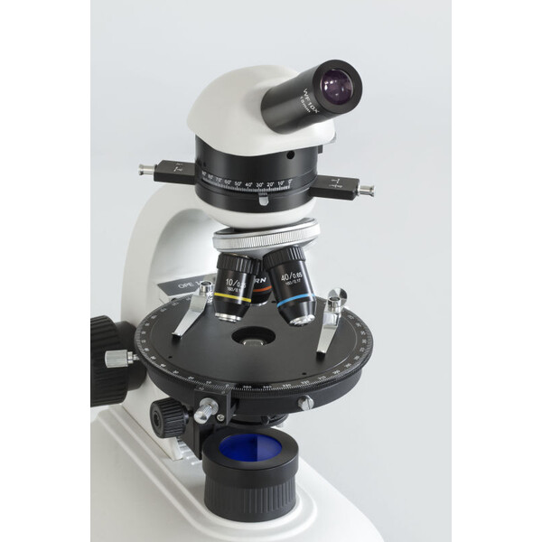 Kern Microscope OPE 118, POL, mono, achro, 40x-400x, Auficht, HAL, 20W