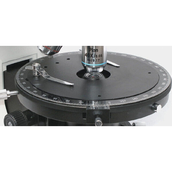 Kern Microscope OPN 184, POL, trino, Inf plan, 40x-400x, Incident  light, HAL, 100W