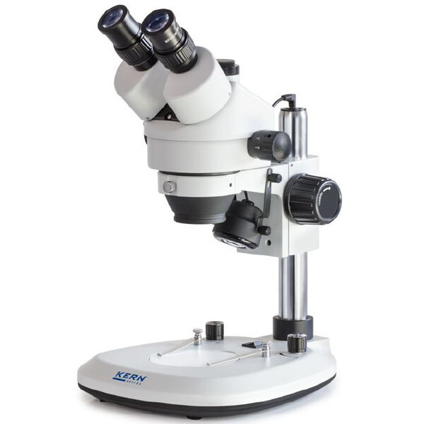 Kern Stereo zoom microscope OZL 463, Bino, Greenough, 0,7-4,5x, HWF10x20, 3W LED