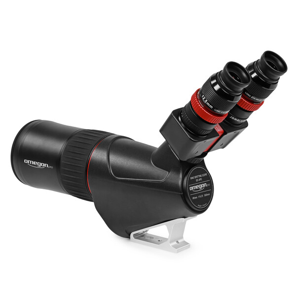 Omegon Spotting scope 40x80mm with binocular viewer