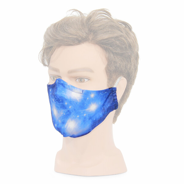 Masketo face mask white with astronomy theme Pleiades 5 pieces